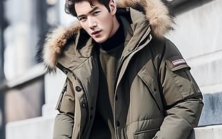 What are the different types of men's parkas available for winter?